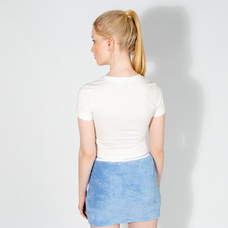 Kaufen Online Von Dutch Originals -Andrea kurzes Rundhals-T-Shirt, white F0817666-01676